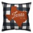 Texas Buffalo Check 18x18 Spun Poly Pillow