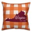 Virginia Buffalo Check 18x18 Spun Poly Pillow