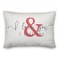 I Love You & I Like You Red 14x20 Spun Poly Pillow
