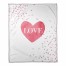 Pink Polkas 30x40 Coral Fleece Blanket