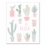Oh, Hello Cacti 16x20 Canvas Wall Art