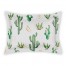 Small Cactus Pattern Standard Brushed Poly Sham