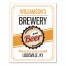 Family Brewery 11x14 Personalized Canvas Wall Art