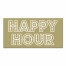 Happy Hour - Green 10x20 Canvas Wall Art