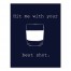 Hit Me With Your Best Shot 11x14 Canvas Wall Art
