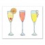 Three Cocktails I 8x10 Canvas Wall Art
