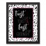 First To Give A Toast 11x14 Black Framed Canvas