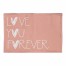 Love You Forever 2x3 Area Rug