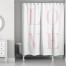 LOVE 71x74 Shower Curtain