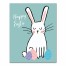 Happy Easter Eggs 11x14 Canvas Wall Art