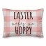 Easter Makes Me Hoppy 14x20 Spun Poly Pillow
