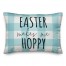 Easter Makes Me Hoppy 14x20 Spun Poly Pillow