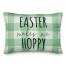 Easter Makes Me Hoppy 14x20 Spun Poly Pillow