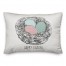 Happy Easter Eggs 14x20 Spun Poly Pillow