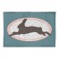 Jumping Rabbit 2x3 Area Rug
