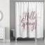 Hello Spring 71x74 Shower Curtain