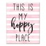 This is My Hoppy Place 16x20 Canvas Wall Art