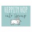 Hippity Hop into Spring 5x7 Tabletop Canvas