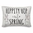Hippity Hop Into Spring 14x20 Spun Poly Pillow