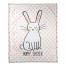Hoppy Easter 30x40 Coral Fleece Blanket