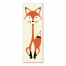 Mod Fox 12x36 Canvas Wall Art