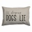 Let Sleeping Dogs Lie 30x40 Indoor / Outdoor Pet Bed
