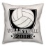 Volleyball 18x18 Personalized Spun Poly Pillow
