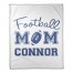 Football Mom 50x60 Personalized Coral Fleece Blanket