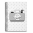 Oh Snap 6x8 Ruled Spiral Notebook