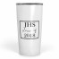 Black Monogram 20 oz Personalized Tumbler