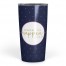 Make it Happen Purple Polka Dots 20 oz Personalized Tumbler
