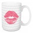 Hot Pink XOXO Kiss 15 oz Mug