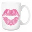 Hot Pink Kiss 15 oz Mug