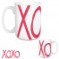 Pink & White XOXO 15 oz Mug