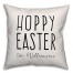 Hoppy Easter 18x18 Personalized Spun Poly Pillow