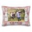 Buffalo Check Bunny 14x20 Personalized Spun Poly Pillow