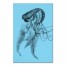 Contrast Jellyfish 20x30 Canvas Wall Art