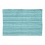 Teal Box and Dash Print 2x3 Area Rug
