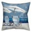 Just You Me and the Sea 18x18 Spun Poly Pillow