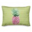 Pink Pineapple 14x20 Spun Poly Pillow