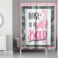 Dare to be Bold 71x74 Shower Curtain