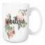 Whatever Pink Floral 15 oz Mug