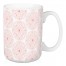 Light Pink Medallions  15 oz Mug
