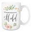 Alcohol is Fun Pink Floral 15 oz Mug