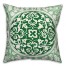 Green Irish Medallion 18x18 Spun Poly Pillow