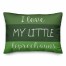 I Love My Little Leprechauns 14x20 Spun Poly Pillow