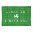 Lucky Me I Have You 2x3 Area Rug