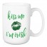 Kiss Me I'm Irish 15 oz Mug