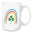 Lucky Rainbow Clover 15 oz Mug