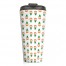 Tiny Leprechaun Pattern 15 oz Travel Mug